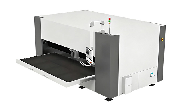 Máquina de corte a laser de plataforma única