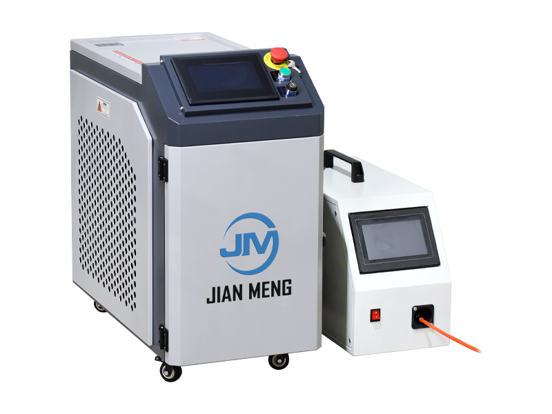 Máquina de soldagem a laser de fibra portátil compacta